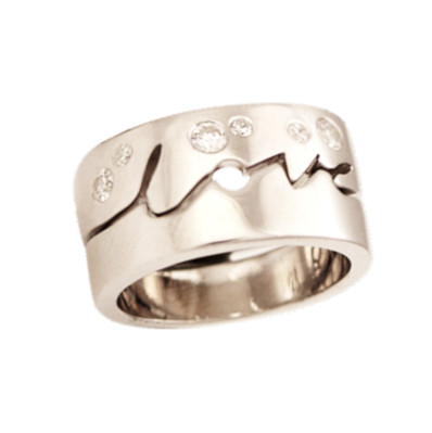 Love Times Love 1/2 Set | Engagment Ring | Platinum